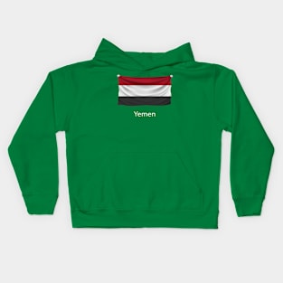 Yemen Flag Kids Hoodie